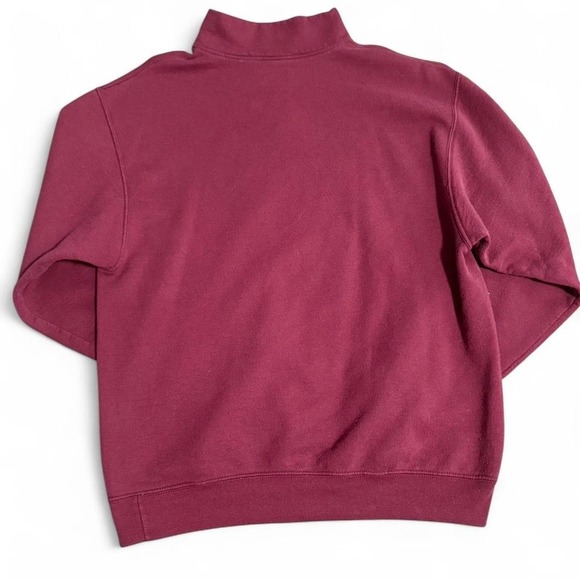 Maroon Portland Gear quarter zip sweatshirt - Picture 4 of 4